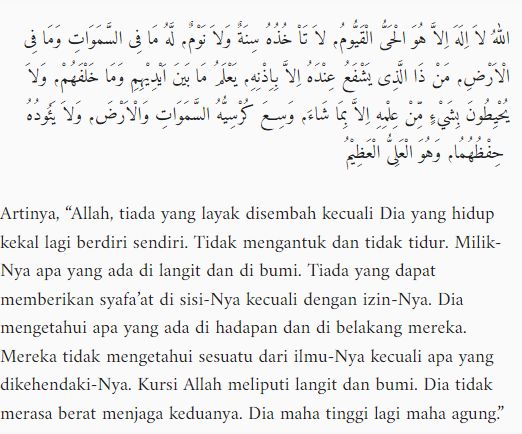 Bacaan tahlil.