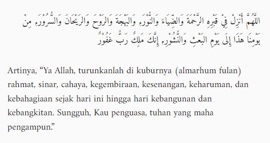 Bacaan tahlil.