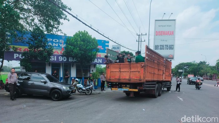 Bonek terjaring sweeping di Ngawi