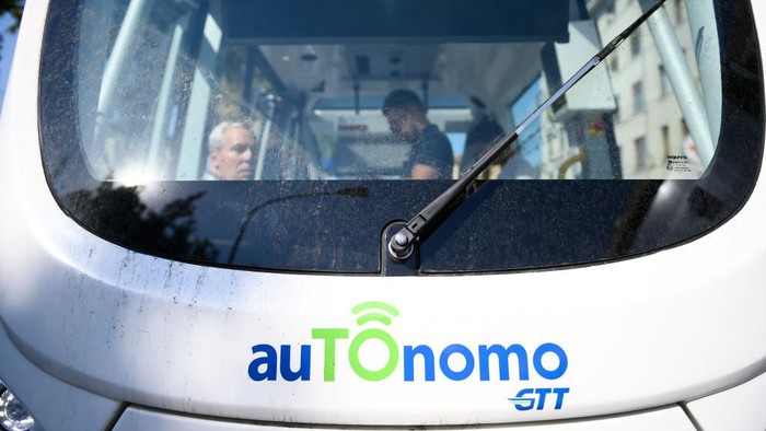 TURIN, ITALY - AUGUST 25: Map of the route on your own of 
