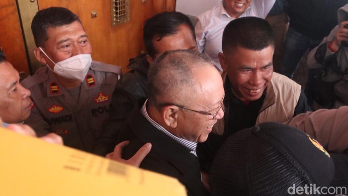 Dada Rosada bebas dari Lapas Sukamiskin.