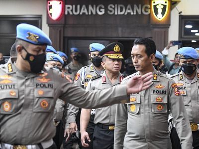 Lika-liku 16 Jam Sidang Ferdy Sambo dalam Bingkai Foto