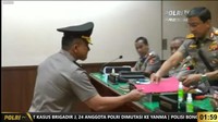 Sidang Kode Etik Profesi Polri (KEPP) memutuskan mantan Kadiv Propam Polri Irjen Ferdy Sambo dipecat dari Polri. Ferdy Sambo membacakan dan menyerahkan surat permohonan maaf dan siap bertanggung jawab di depan majelis sidang etik. (Foto: Tangkapan layar Polri TV)