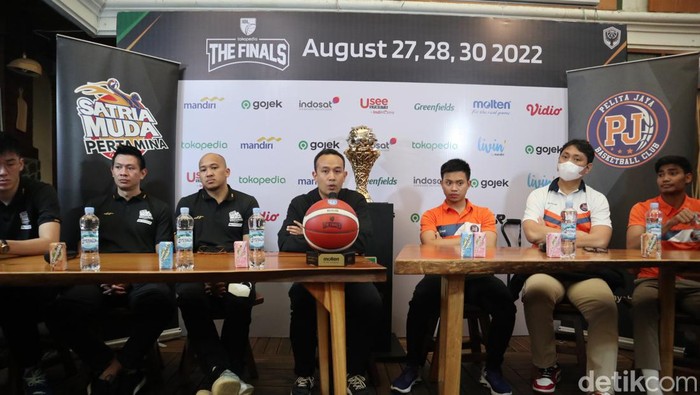 Final IBL 2022 akan mempertemukan Satria Muda vs Pelita Jaya di GOR CTra Arena, Kota Bandung pada 27 dan 28 Agustus.