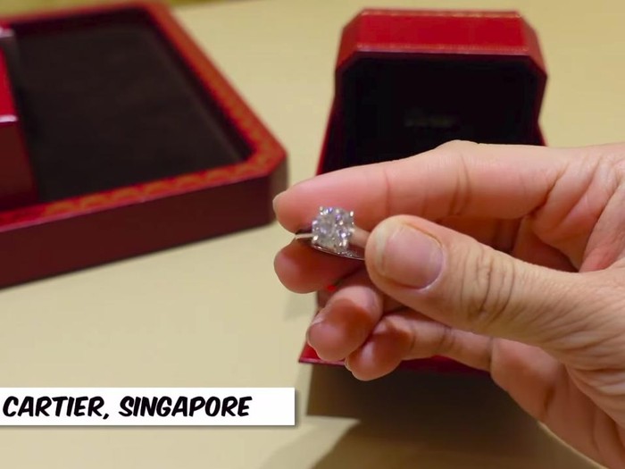 Cincin dari Jess No Limit untuk Sisca Kohl.