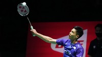 Gim kedua, Chou Tien Chen menang 21-11 (Getty Images)