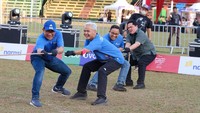 Berbeda dengan perlombaan 17-an pada umumnya, acara ini melibatkan pejabat negara, selebriti, komedian, influencer hingga masyarakat biasa, yakni pengemudi ojol dan pedagang sayur pasar sebagai peserta lomba. Namun, yang paling menarik adalah pengemudi ojol dan pedagang pasar menjadi pemenang, mengalahkan tim pejabat negara dan selebriti.