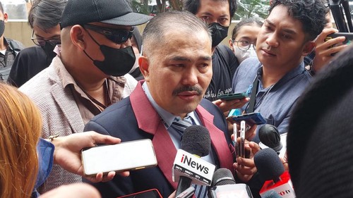 Kuasa hukum Brigadir J, Kamaruddin Simanjuntak (Azhar/detikcom)