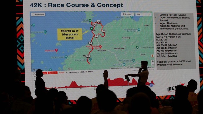 Labuan Bajo Marathon Digelar Oktober Mendatang Labuan Bajo Marathon 2022 akan digelar 29 Oktober 2022 mendatang. Adapuan nomor lari marathon yang akan digelar 5 km, 10 km, 21 km dan 42 km.