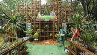 Selain cemara sargenti ada pula tanaman hias hingga pohon berbuah yang dapat ditemui di pameran ini.