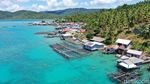 Begini Pesona Pulau Batu Belah, Ada Desa Bahari Program TNI AL di Sana