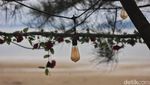 Putihnya Pasir di Pantai Padang Melang Anambas