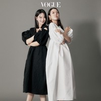 Gong Hyo Jin dan Shin Min Ah baru-baru ini reuni lewat pemotretan bersama Vogue Korea. Keduanya pernah membintangi film bersama semasa sekolah pada 2001 silam. Foto: Instagram