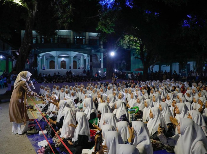 Santri pendukung Ganjar Pranowo