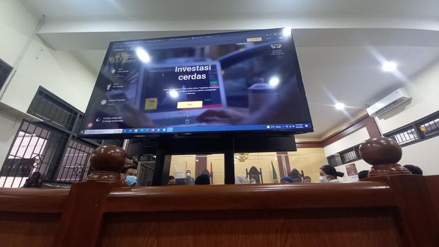 Sidang kasus Binomo dengan terdakwa Indra Kenz (Khairul-detikcom)