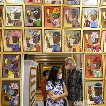 Art Jakarta 2022 kembali digelar Jakarta Convention Center (JCC), Jumat (26/8/2022). Pameran ini didaulat menjadi pembuka pekan seni rupa internasional lho.