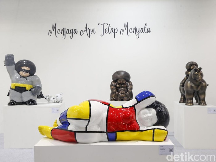 Art Jakarta 2022 kembali digelar Jakarta Convention Center (JCC), Jumat (26/8/2022). Pameran ini didaulat menjadi pembuka pekan seni rupa internasional lho.