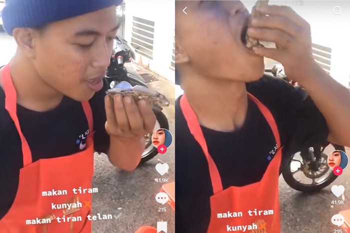 cara makan tiram mentah atau oyster