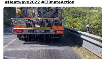 Cara agar aspal tidak meleleh. Foto: Reddit via Boredpanda