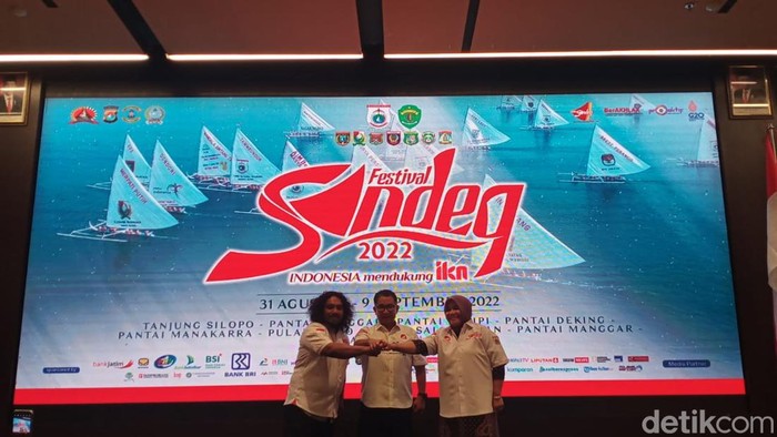 Festival Sandeq kembali digelar tahun ini dengan tema Indonesia mendukung IKN.