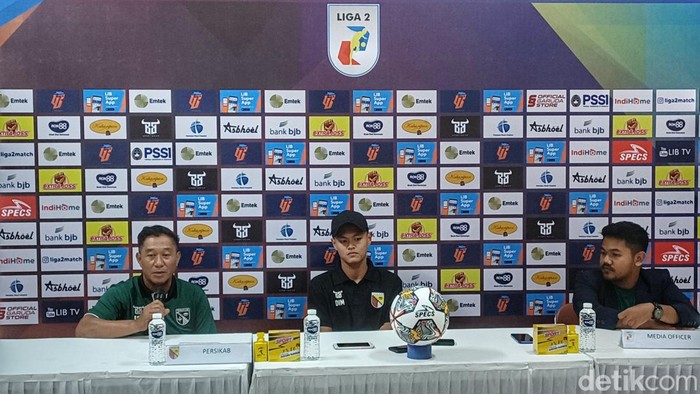 Jumpa pers jelang laga Persikab Bandung vs PSIM Yogyakarta