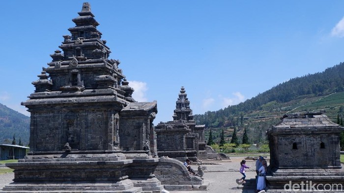 Kompleks Candi Arjuna di Dieng, yang merupakan lokasi gelaran DCF 2022.