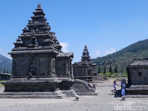 Kompleks Candi Arjuna di Dieng, yang merupakan lokasi gelaran DCF 2022.