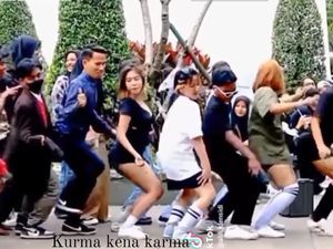 Viral Aksi Joget Tak Sopan di Sudirman, Kurma Minta Maaf