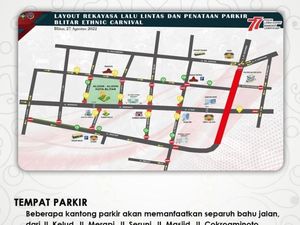 Catat Lur! Sejumlah Jalan Kota Blitar Ditutup Total karena Ada BEN Carnival