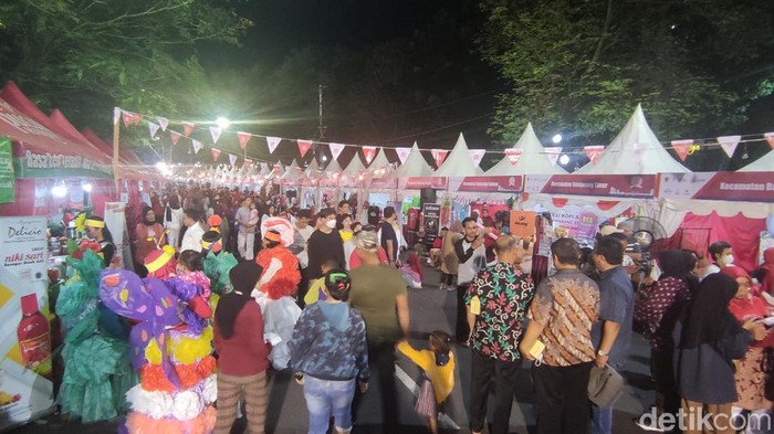Suasana Semarang Introducing Market 2022, Jumat (26/8/2022).