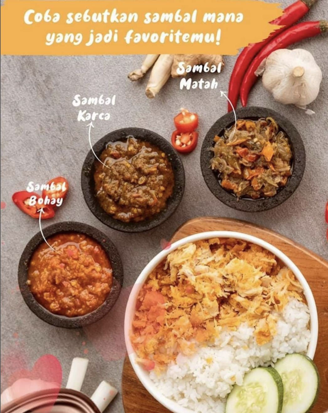 5 Rice Bowl Ini Punya Menu Nusantara, dari Ayam Geprek hingga Cakalang Rica
