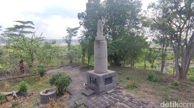 Candi Tugu di Kelurahan Tugurejo, Kecamatan Tugu, Kota Semarang, Jumat (26/8/2022).