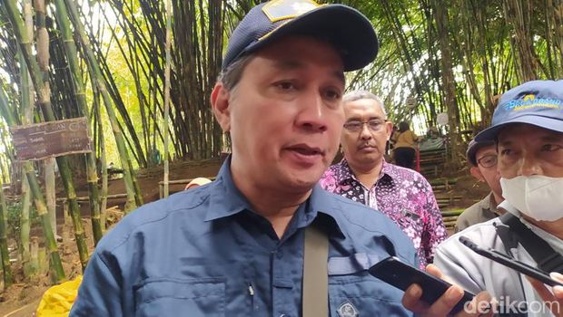 Dirjen Kebudayaan Kemendikbudristek Hilmar Farid di Borobudur, Minggu (28/8/2022).