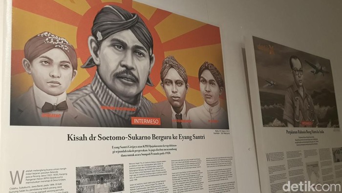 Dua karya ilustrator detikcom, Edi Wahyono, ditampilkan dalam pameran seni rupa GoART bertajuk Kadonesia di Taman Budaya Jawa Tengah (TBJT), Solo, pada 25-30 Agustus 2022.