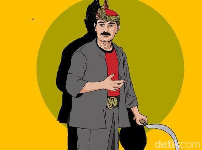 Ilustrasi Sarip Tambak Oso