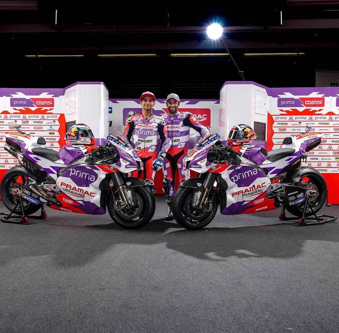 Johann Zarco dan Jorge Martin Prima Pramac Ducati
