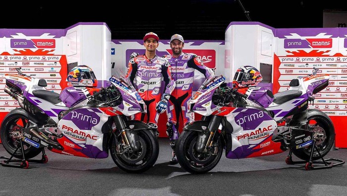 Johann Zarco dan Jorge Martin Prima Pramac Ducati