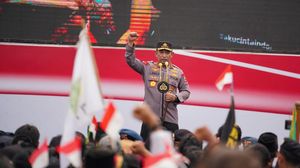 Kirab Merah Putih, Kapolri: Jaga Semangat Persatuan Menuju Indonesia Emas 2045