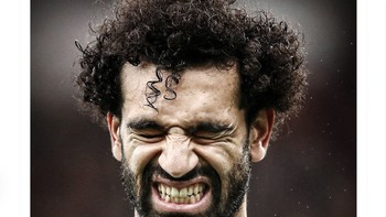 Mo Salah menjadi bahasan netizen karena walau Liverpool menang telak, dia tak membukukan gol atau pun assist. Foto: Twitter
