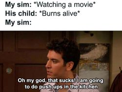 10 Meme The Sims yang Suka Absurd Tapi Kocak