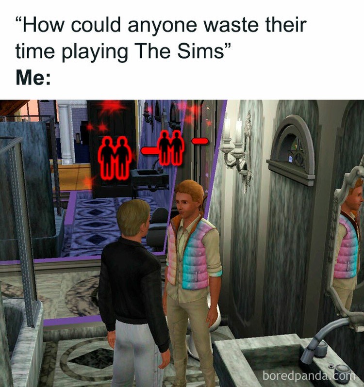 Meme The Sims berikut ini bakal bikin kamu senyum-senyum sendiri karena teringat zaman-zamannya sering main. Who can relate?