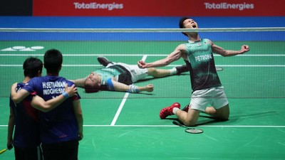 Momen Hendra/Ahsan Gagal Juara Kejuaraan Dunia Bulutangkis 2022