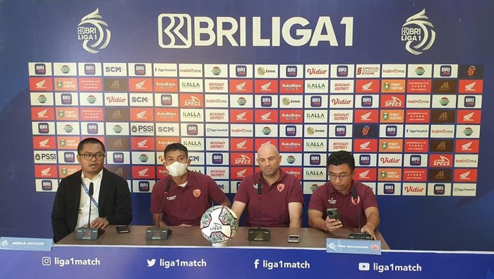 Prescon PSM Makassar jelang menghadapi Persib Bandung