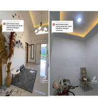 Budget Rp 70 juta untuk membangun rumah menuai pro dan kontra. Ia mengungkapkan rincian pembangunan rumah miliknya. Jadi di sini ada pro dan kontra, kalau saya pribadi dan sudah saya lakukan sih lebih dari cukup. Karena saya ada buat video juga penjelasan tentang rincian bangunanya juga, kebetulan keluarga saya pekerjaanya kuli bangunan. Jadi saya bisa banyak menghemat dana untuk proses pembangunanya, memang kalah di tenaga sih karena saya turut serta menjadi tukang plus arsitek rumah saya sendiri, lanjut Hanafi. Foto: Dok. TikTok @wakjon5.