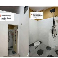 Hanafi membenarkan unggahannya yang memberanikan diri membangun rumah dengan budget Rp 70 juta. Ia juga menanggapi berbagai komentar warganet tentang biaya pembangunan rumahnya yang dianggap tak masuk logika. Seperti yang di dalam video (budgetnya) Rp 70 juta beserta dekor simpelnya. Kalau di lokasi saya si cukup. Karena saya membangun rumah, sudah diberikan tanah oleh orang tua saya. Buat bangunanya lebih dari cukup, malah bisa buat beli dekor ruangnya lagi. Karena ada beberapa daerah yang material bangunan mahal, kata Hanafi. Foto: Dok. TikTok @wakjon5.