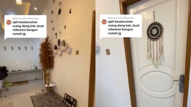 Pria ini membangun rumah dengan budget Rp 70 juta viral di media sosial.