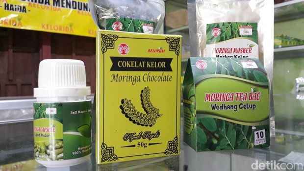 Produksi cokelat kelor di Kalurahan Trirenggo, Kapanewon Bantul, Kabupaten Bantul, Rabu (24/8/2022).