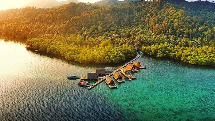 Pulau Pahawang di Lampung