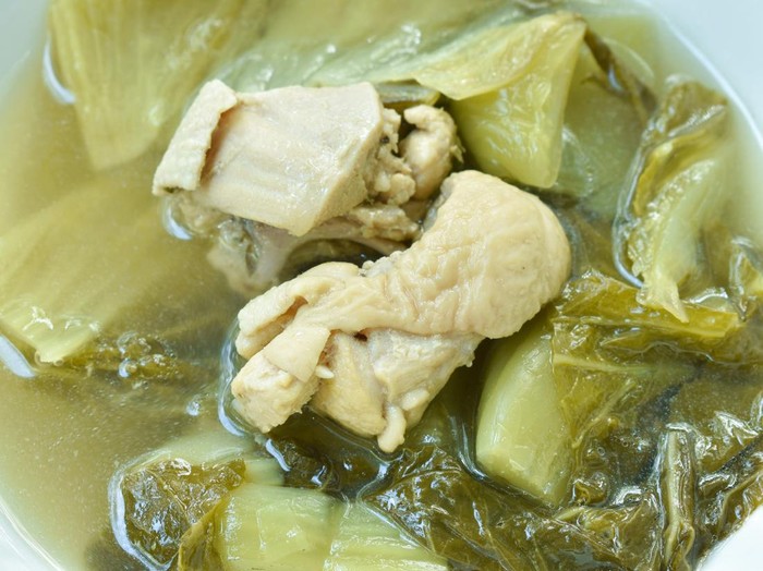 Resep Sup Ayam Sayur Asin