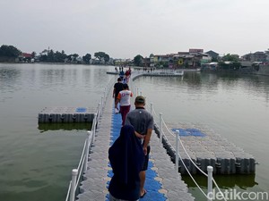 Panggung Apung Situ Rawa Kalong Kini Dibuka, Maksimal Kunjungan 30 Orang